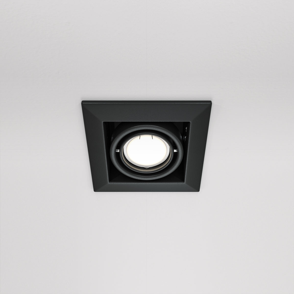Światło punktowe Technical Metal Modern IP20 1xGU10 DL008-2-01-B | Czarny