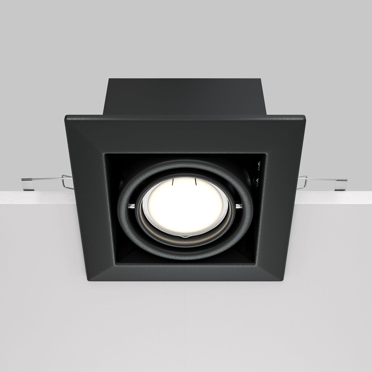 Światło punktowe Technical Metal Modern IP20 1xGU10 DL008-2-01-B | Czarny