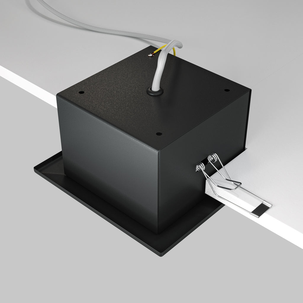 Światło punktowe Technical Metal Modern IP20 1xGU10 DL008-2-01-B | Czarny