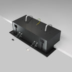 Światło punktowe Technical Metal Modern IP20 2xGU10 DL008-2-02-B | Czarny