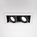 Światło punktowe Technical Metal Modern IP20 2xGU10 DL008-2-02-W | Biały