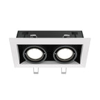 Światło punktowe Technical Metal Modern IP20 2xGU10 DL008-2-02-W | Biały