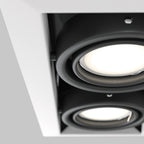 Światło punktowe Technical Metal Modern IP20 2xGU10 DL008-2-02-W | Biały