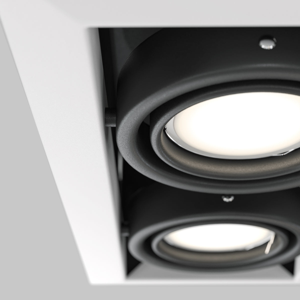 Światło punktowe Technical Metal Modern IP20 2xGU10 DL008-2-02-W | Biały