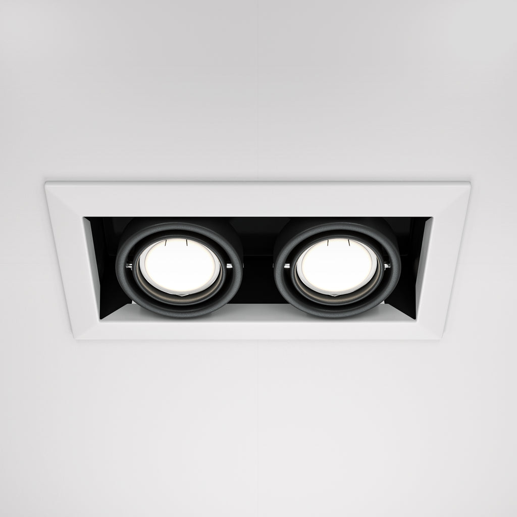 Światło punktowe Technical Metal Modern IP20 2xGU10 DL008-2-02-W | Biały