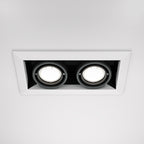 Światło punktowe Technical Metal Modern IP20 2xGU10 DL008-2-02-W | Biały