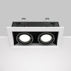 Światło punktowe Technical Metal Modern IP20 2xGU10 DL008-2-02-W | Biały
