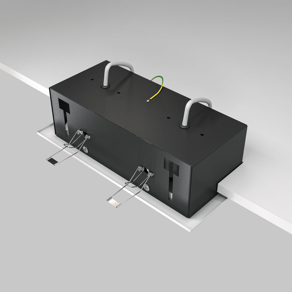 Światło punktowe Technical Metal Modern IP20 2xGU10 DL008-2-02-W | Biały