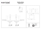 Światło punktowe Technical Metal Modern IP20 2xGU10 DL008-2-02-W | Biały