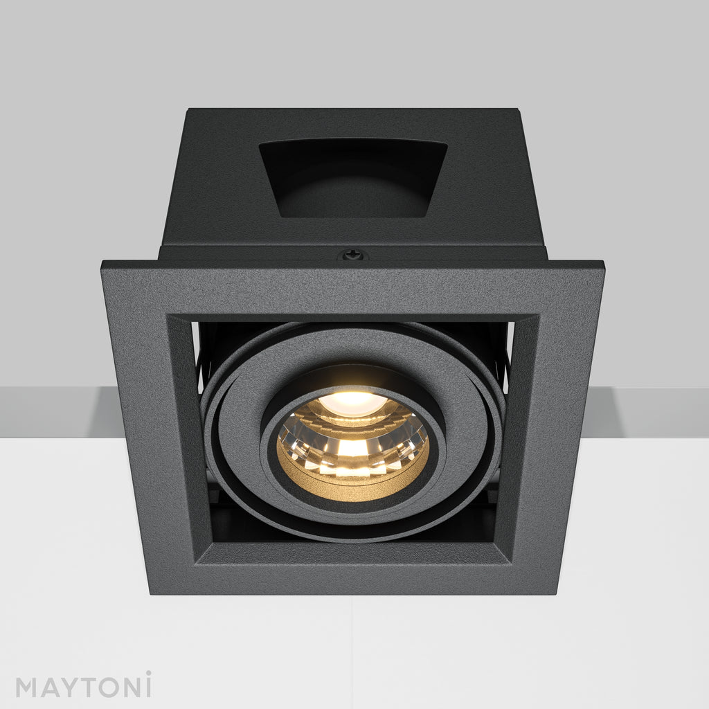 Światło punktowe Technical Metal Modern IP20 x DL093-01-10W3K-B | Czarny