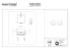 Światło punktowe Technical Metal Modern IP20 x DL093-01-10W3K-B | Czarny