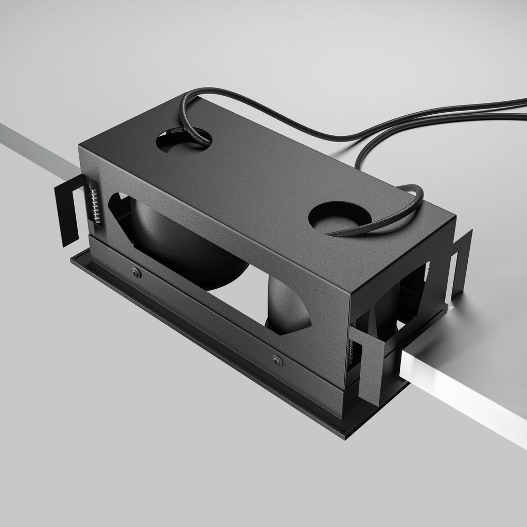 Światło punktowe Technical Metal Modern IP20 x DL093-02-10W3K-B | Czarny