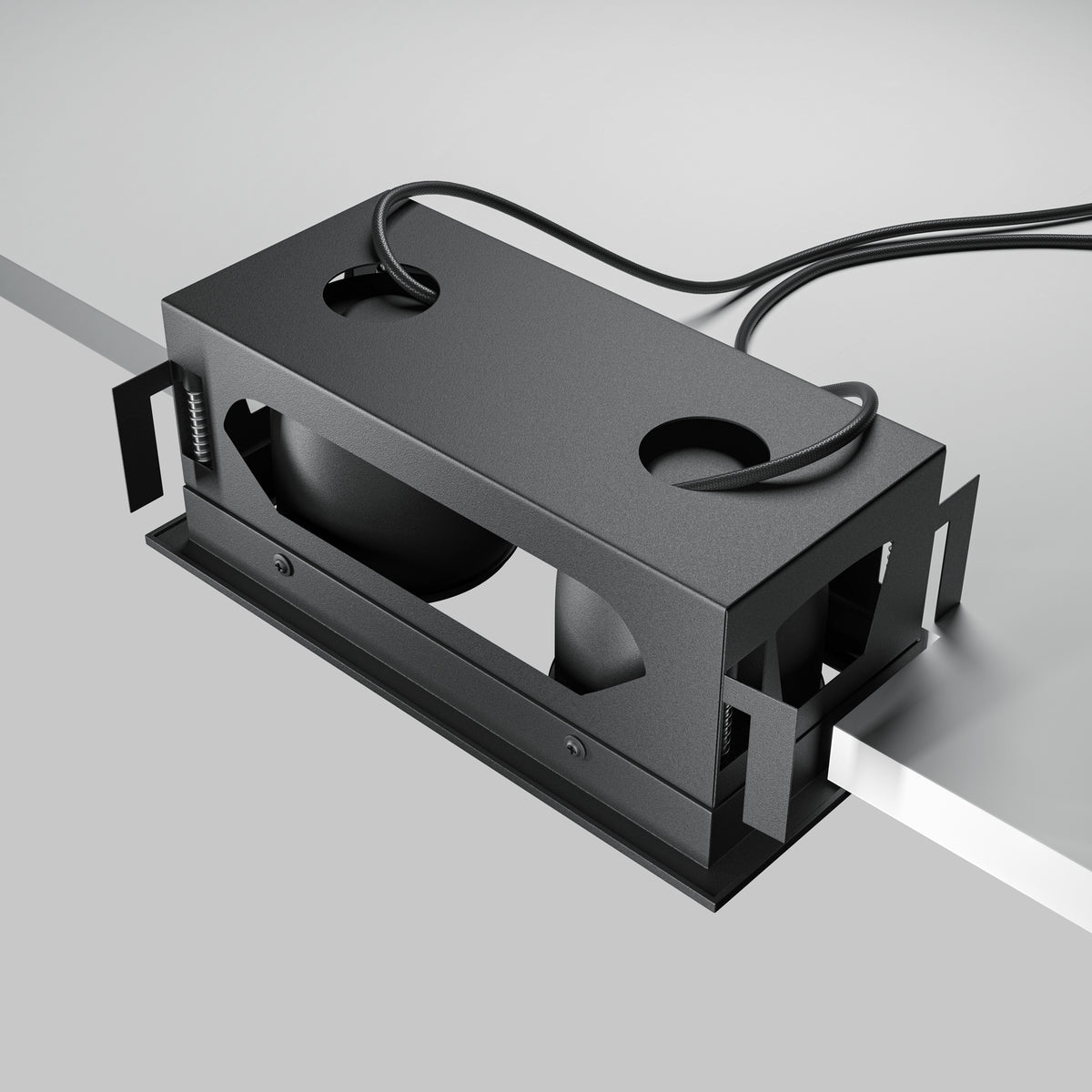 Światło punktowe Technical Metal Modern IP20 x DL093-02-10W3K-B | Czarny