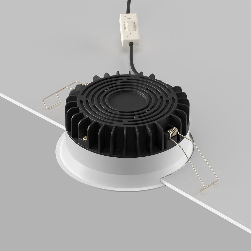 Światło punktowe Technical Okno IP44 x DL055-12W3-4-6K-W | Biały