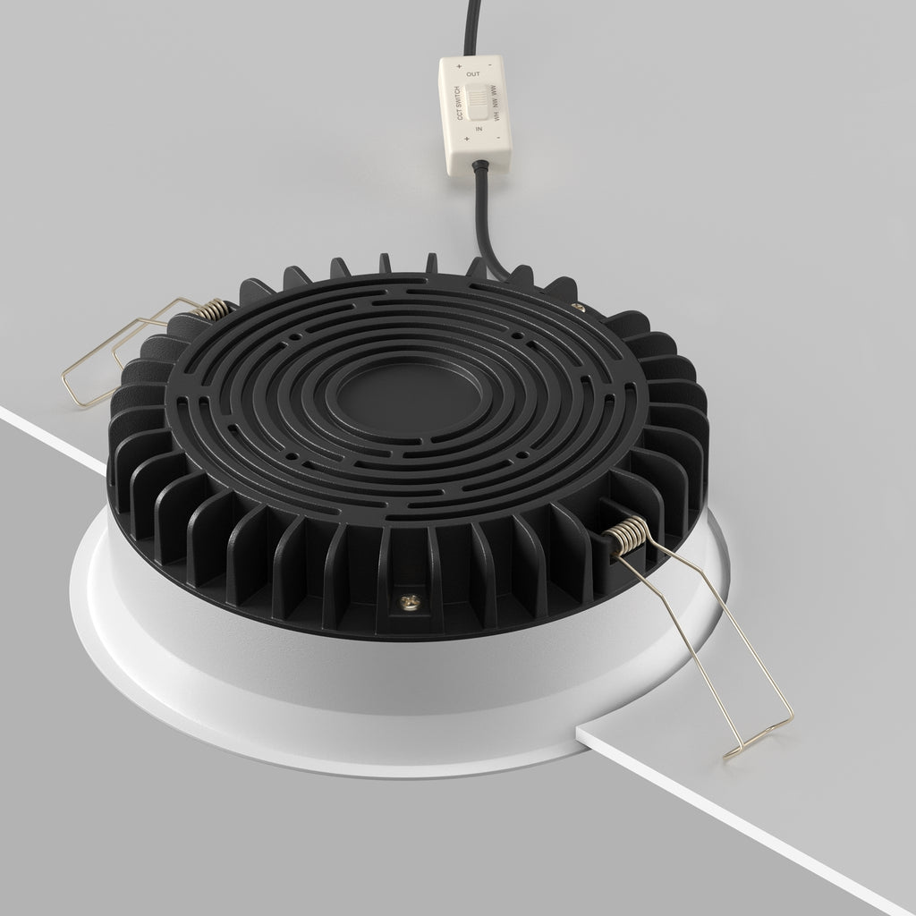 Światło punktowe Technical Okno IP44 x DL055-18W3-4-6K-W | Biały
