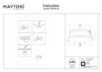 Światło punktowe Technical Okno IP44 x DL055-18W4K-W | Biały