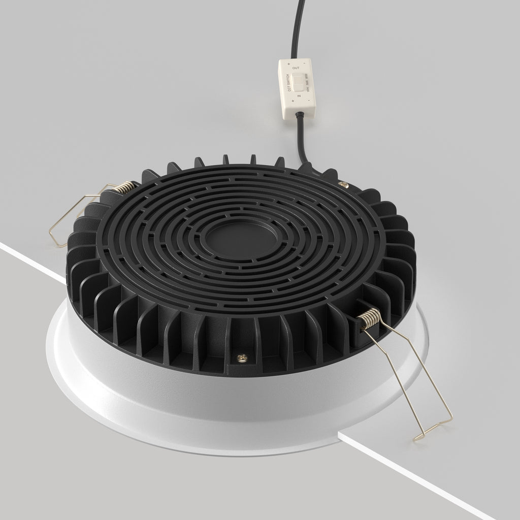 Światło punktowe Technical Okno IP44 x DL055-24W3-4-6K-W | Biały