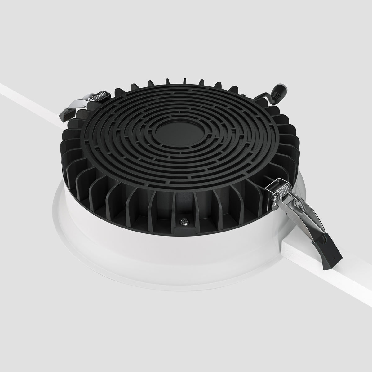 Światło punktowe Technical Okno IP44 x DL055-24W3K-W | Biały