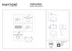 Światło punktowe Technical Onda IP20 x DL024-12W-DTW-B | Czarny