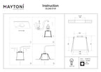 Światło punktowe Technical Reif IP20 1xGU10 DL049-01W | Biały