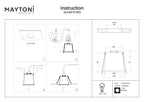 Światło punktowe Technical Reif IP20 1xGU10 DL049-01WG | Biały