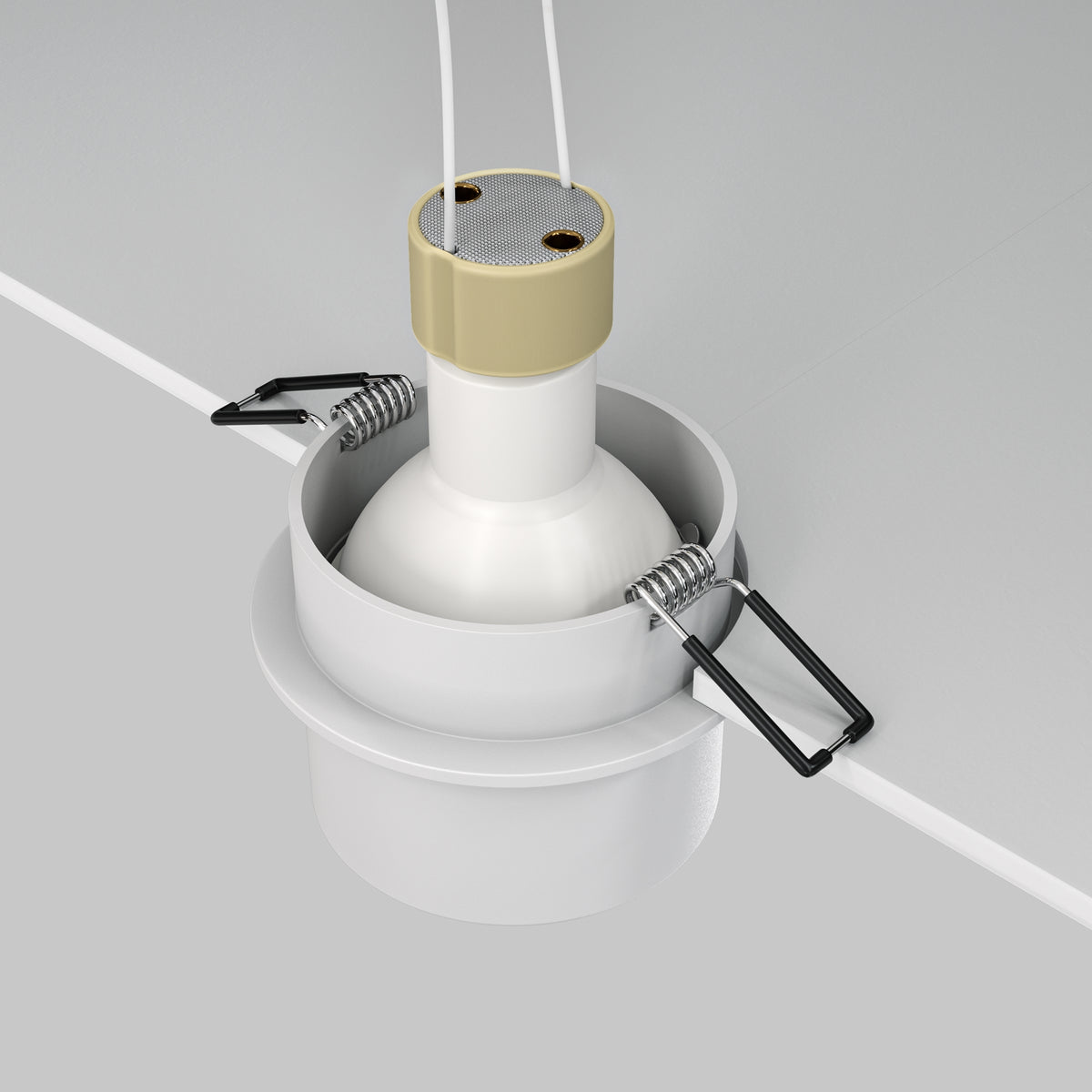 Światło punktowe Technical Reif IP20 1xGU10 DL050-01WG | Biały