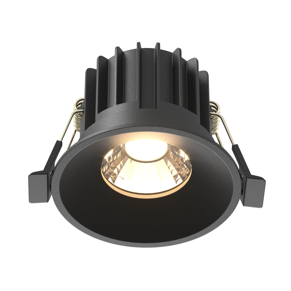 Światło punktowe Technical Round IP20 x DL058-12W3K-B | Czarny