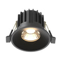 Światło punktowe Technical Round IP20 x DL058-12W3K-B | Czarny