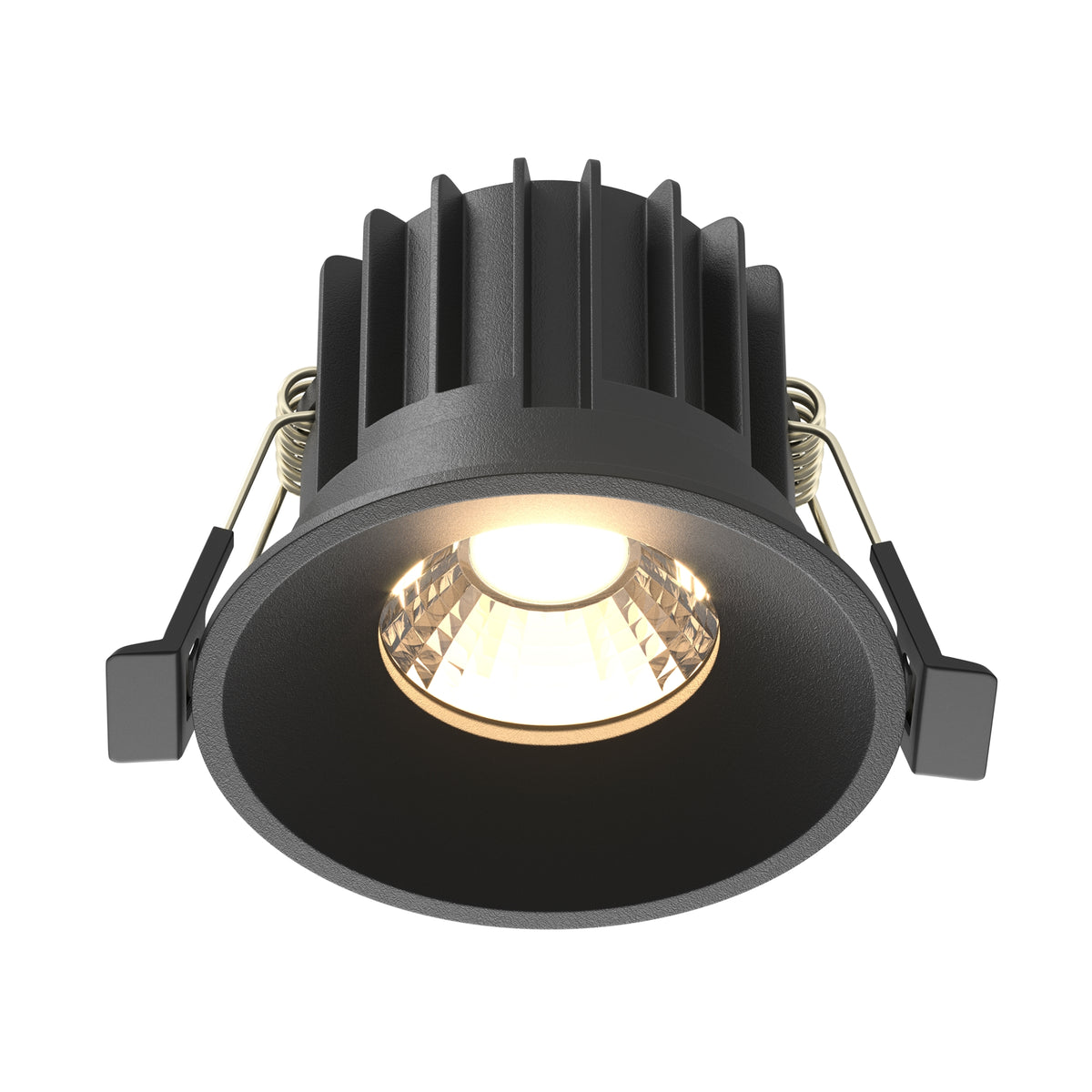 Światło punktowe Technical Round IP20 x DL058-12W3K-B | Czarny