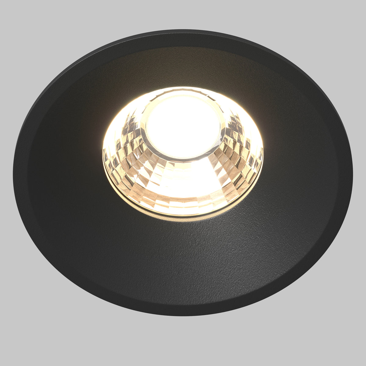 Światło punktowe Technical Round IP20 x DL058-12W3K-B | Czarny