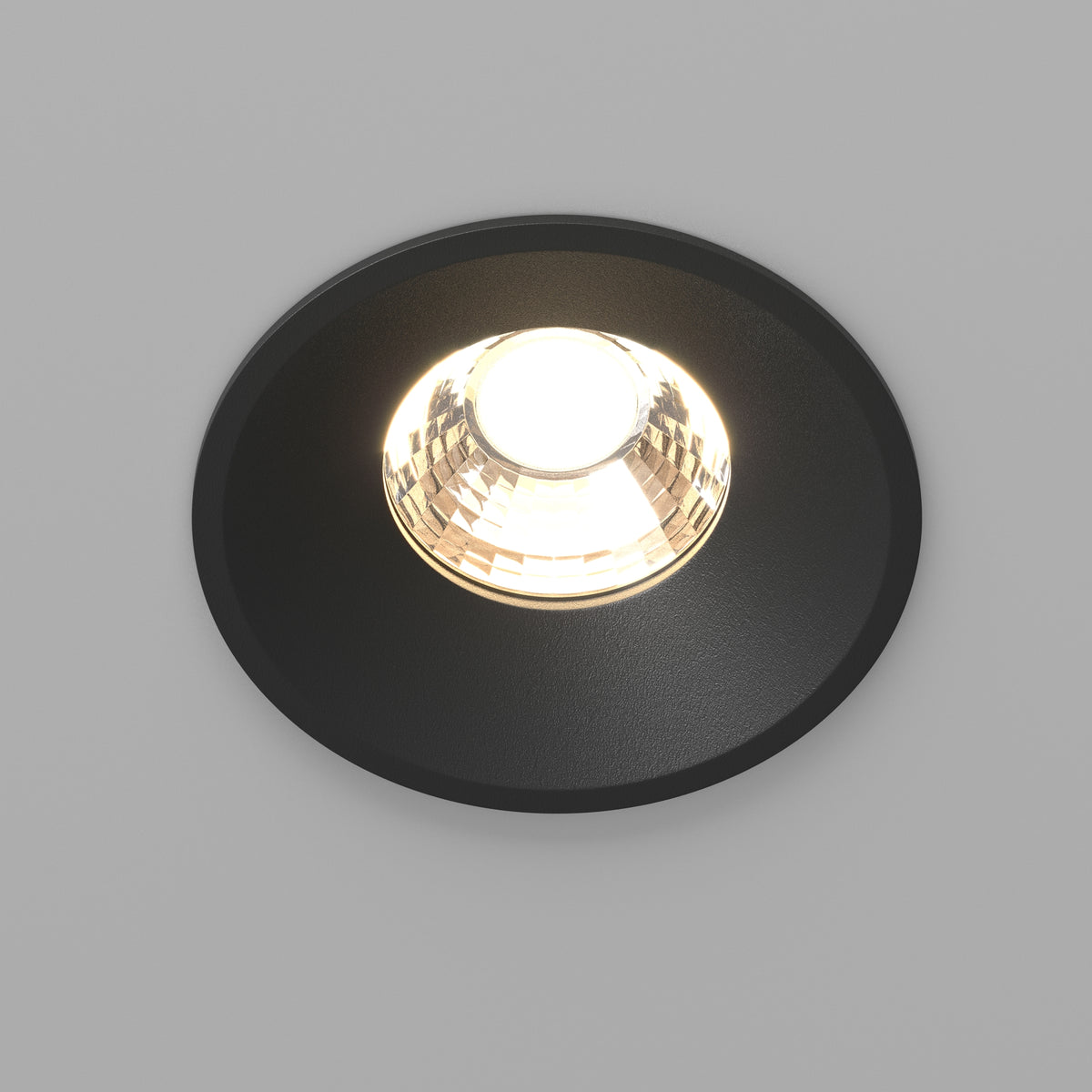 Światło punktowe Technical Round IP20 x DL058-12W3K-B | Czarny