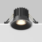Światło punktowe Technical Round IP20 x DL058-12W3K-B | Czarny