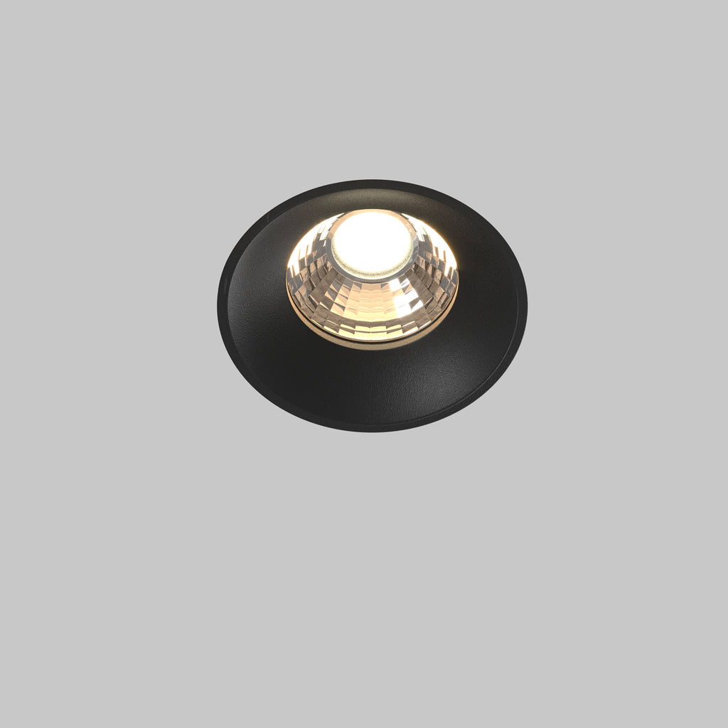 Światło punktowe Technical Round IP20 x DL058-12W3K-TRS-B | Czarny