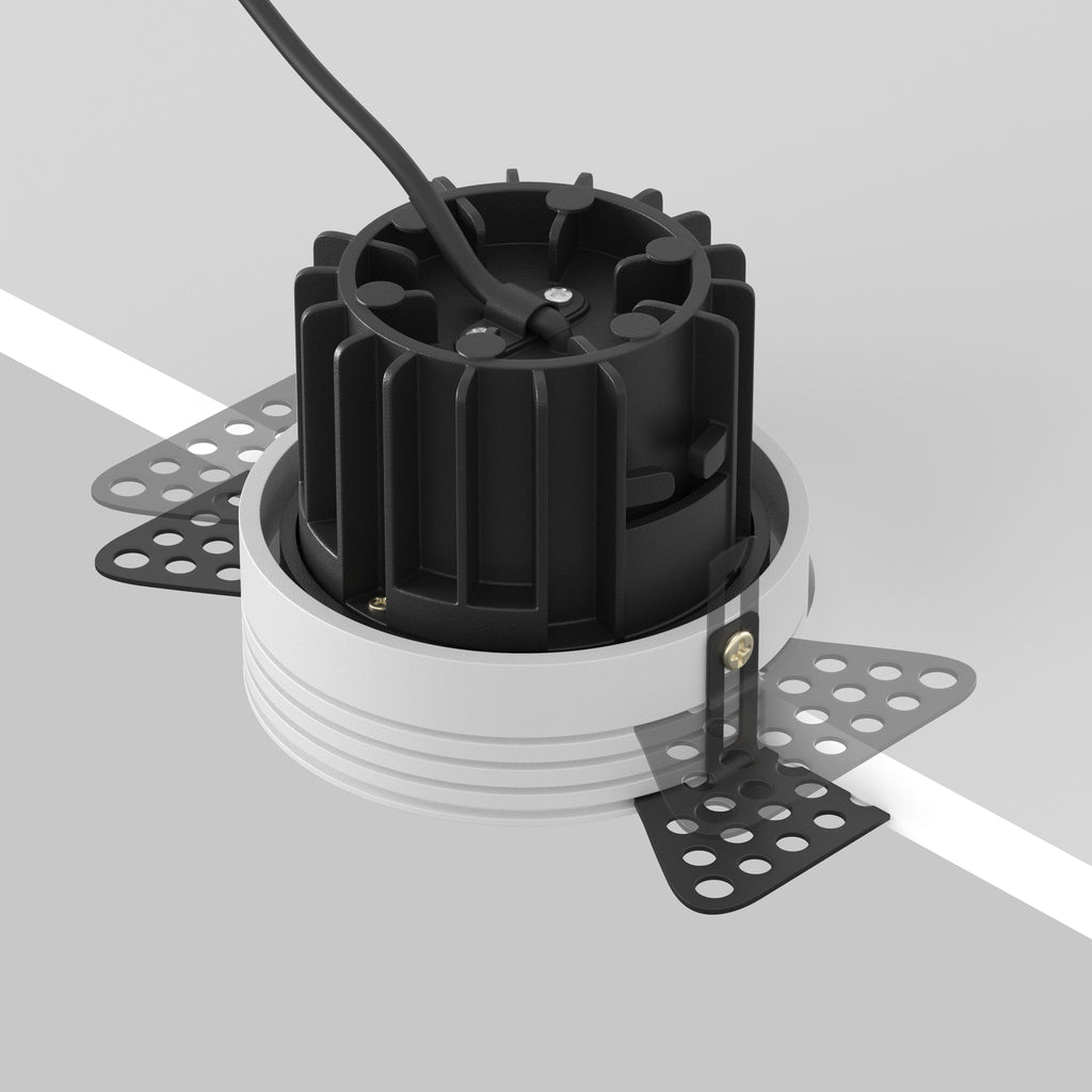 Światło punktowe Technical Round IP20 x DL058-12W3K-TRS-B | Czarny