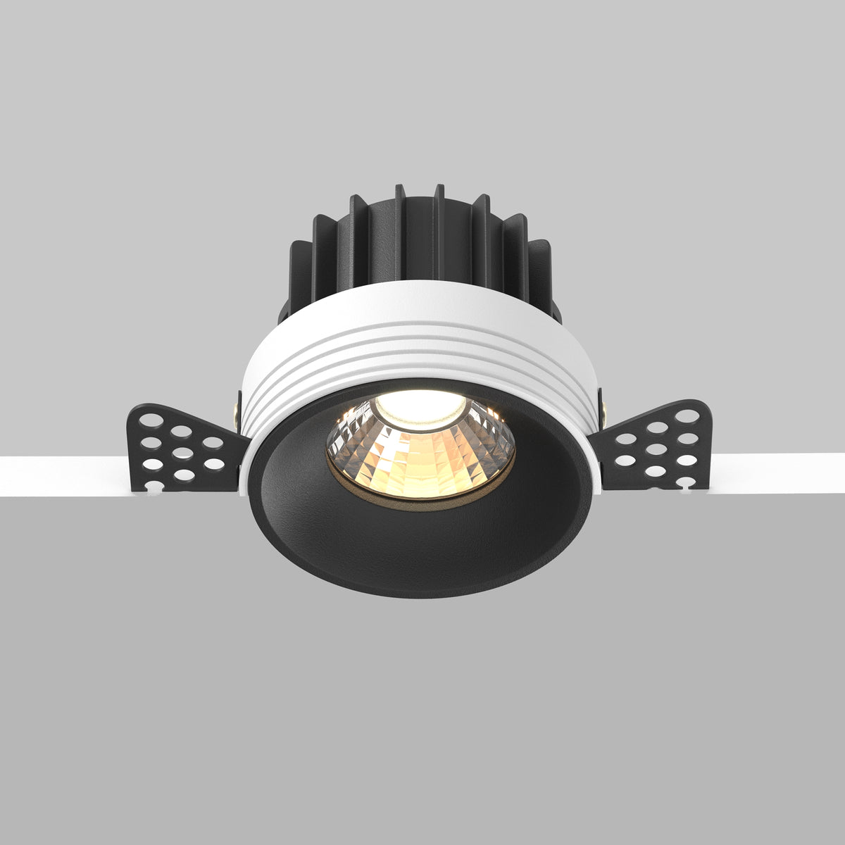 Światło punktowe Technical Round IP20 x DL058-12W3K-TRS-B | Czarny