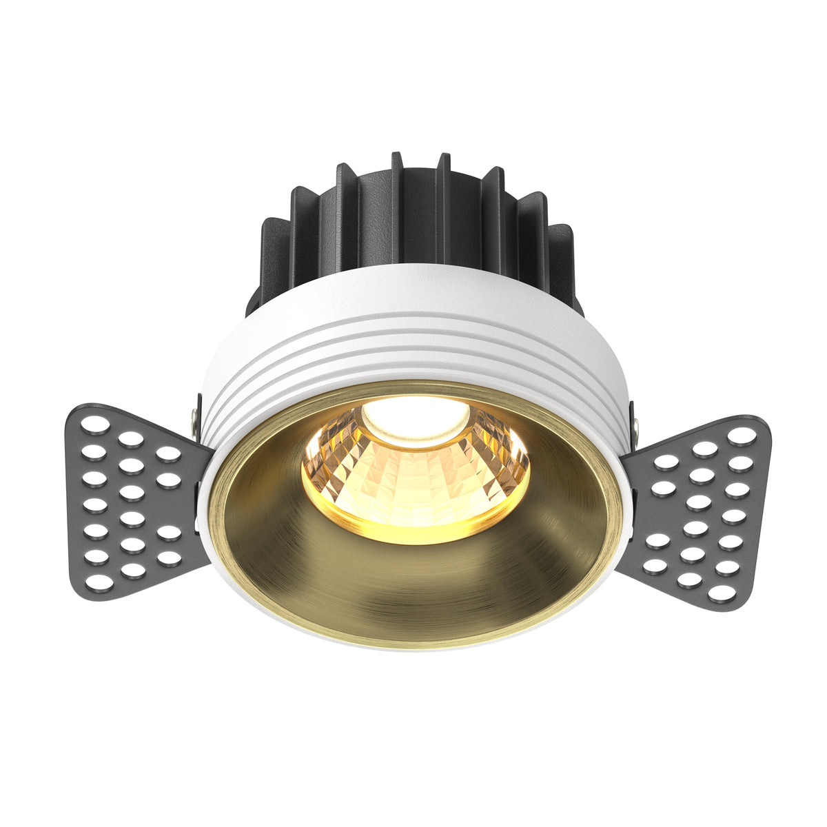 Światło punktowe Technical Round IP20 x DL058-12W3K-TRS-BS | Mosiądz
