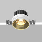 Światło punktowe Technical Round IP20 x DL058-12W3K-TRS-BS | Mosiądz