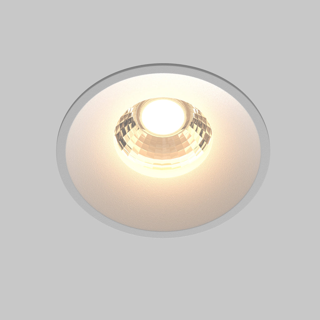 Światło punktowe Technical Round IP20 x DL058-12W3K-W | Biały