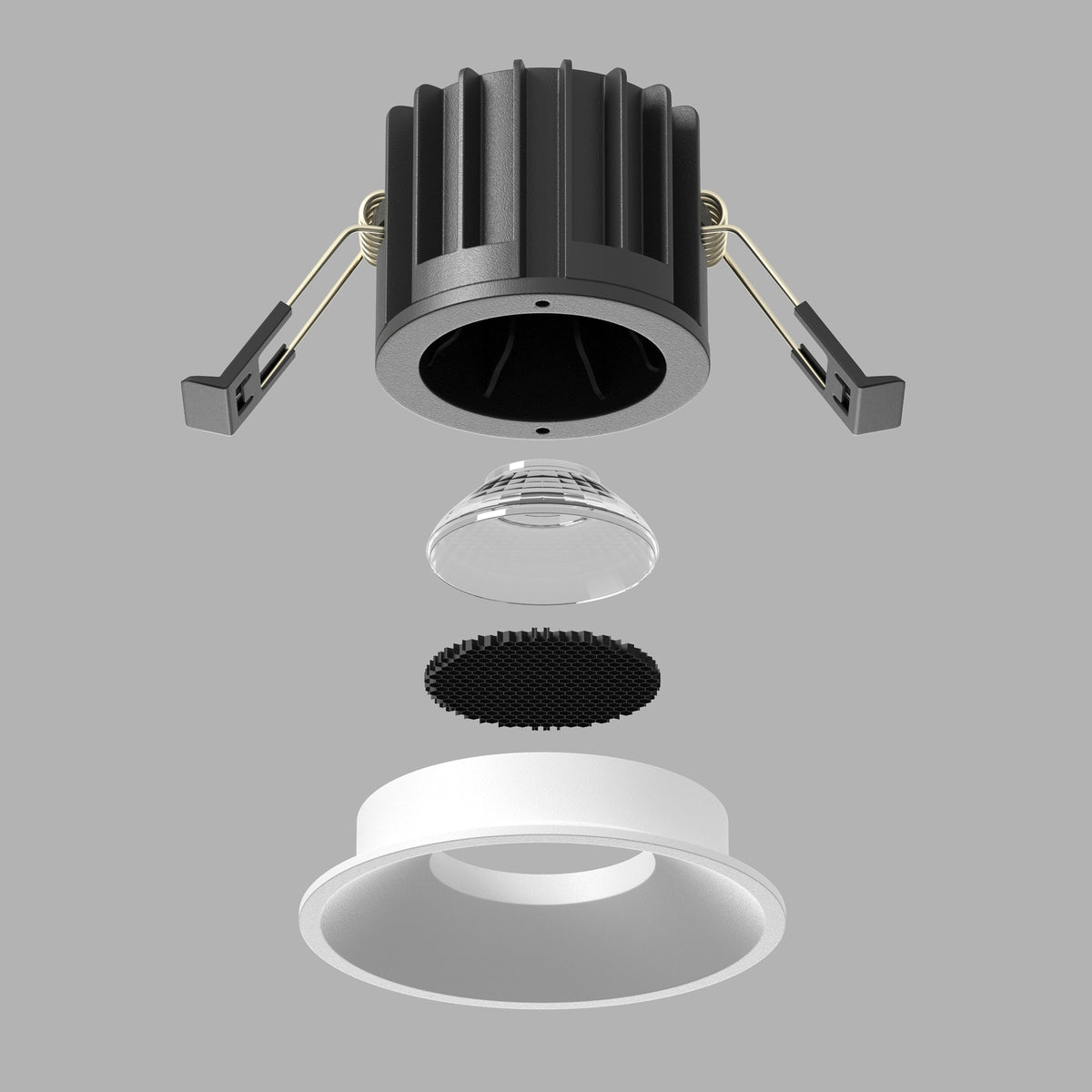 Światło punktowe Technical Round IP20 x DL058-12W3K-W | Biały