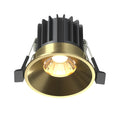 Światło punktowe Technical Round IP20 x DL058-7W3K-BS | Mosiądz