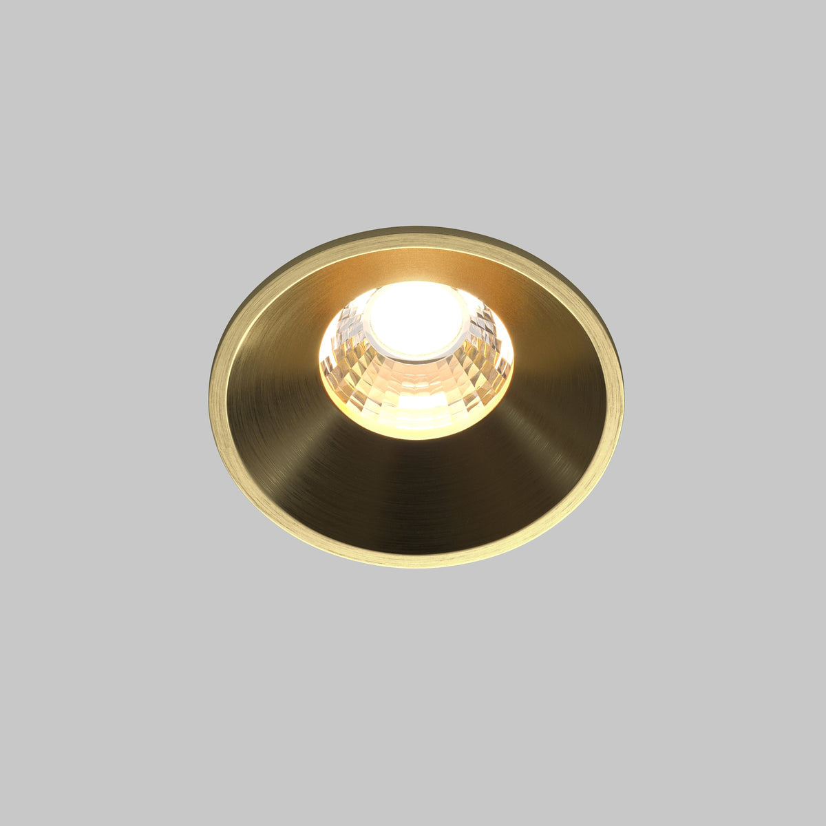 Światło punktowe Technical Round IP20 x DL058-7W3K-BS | Mosiądz