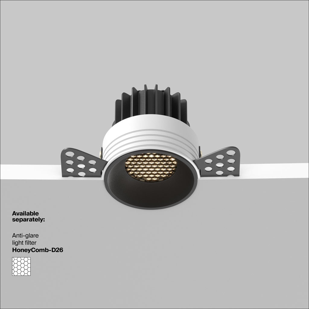 Światło punktowe Technical Round IP20 x DL058-7W3K-TRS-B | Czarny
