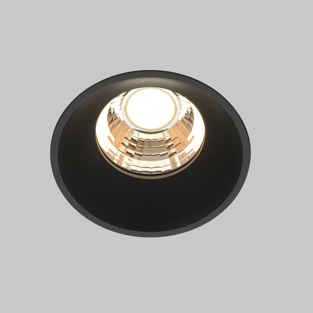 Światło punktowe Technical Round IP20 x DL058-7W3K-TRS-B | Czarny