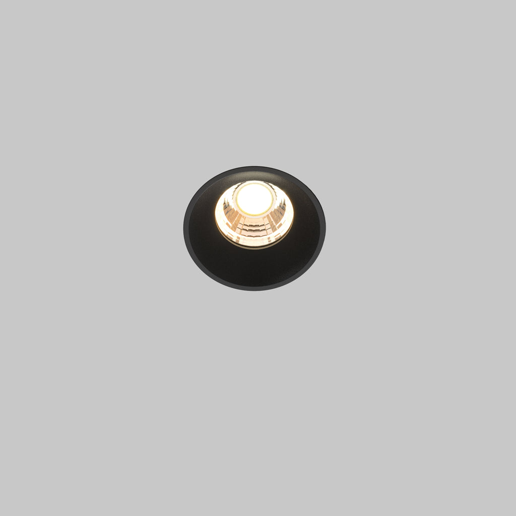 Światło punktowe Technical Round IP20 x DL058-7W3K-TRS-B | Czarny