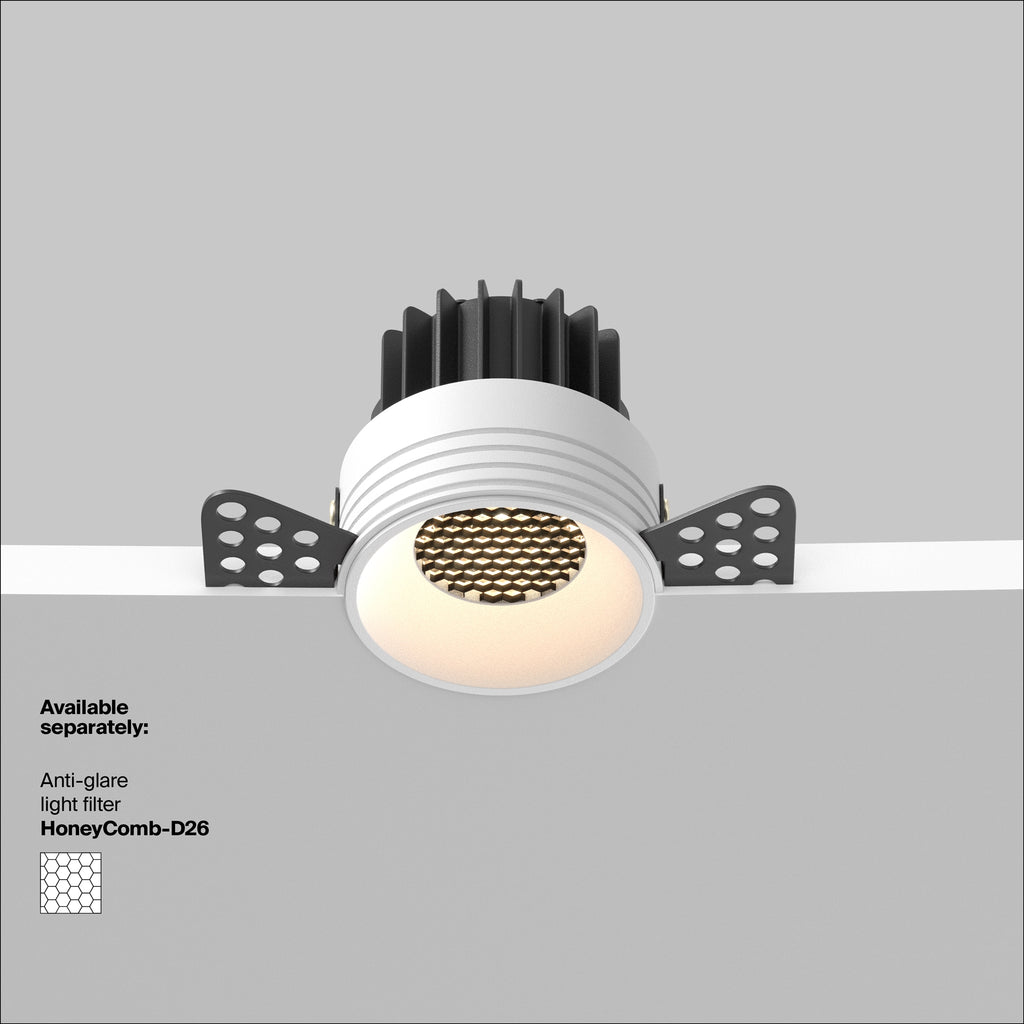 Światło punktowe Technical Round IP20 x DL058-7W3K-TRS-W | Biały