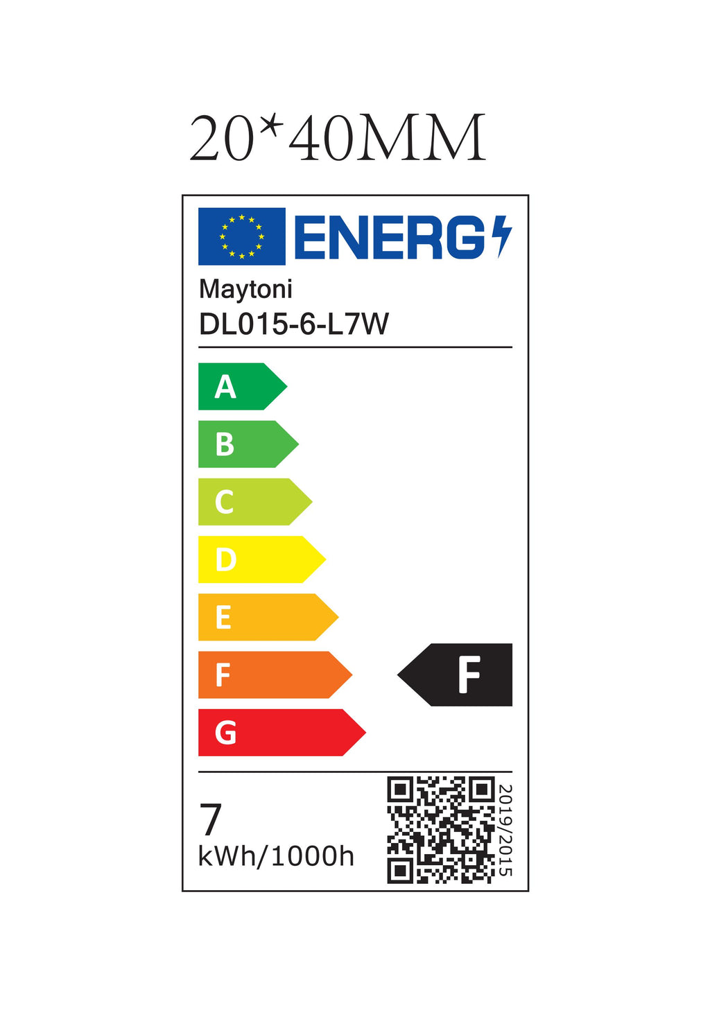 Światło punktowe Technical Stockton IP44 x DL015-6-L7W | Biały