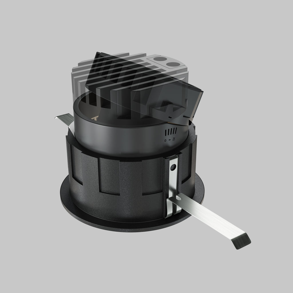 Światło punktowe Technical Wise IP20 x DL057-10W3K-B | Czarny