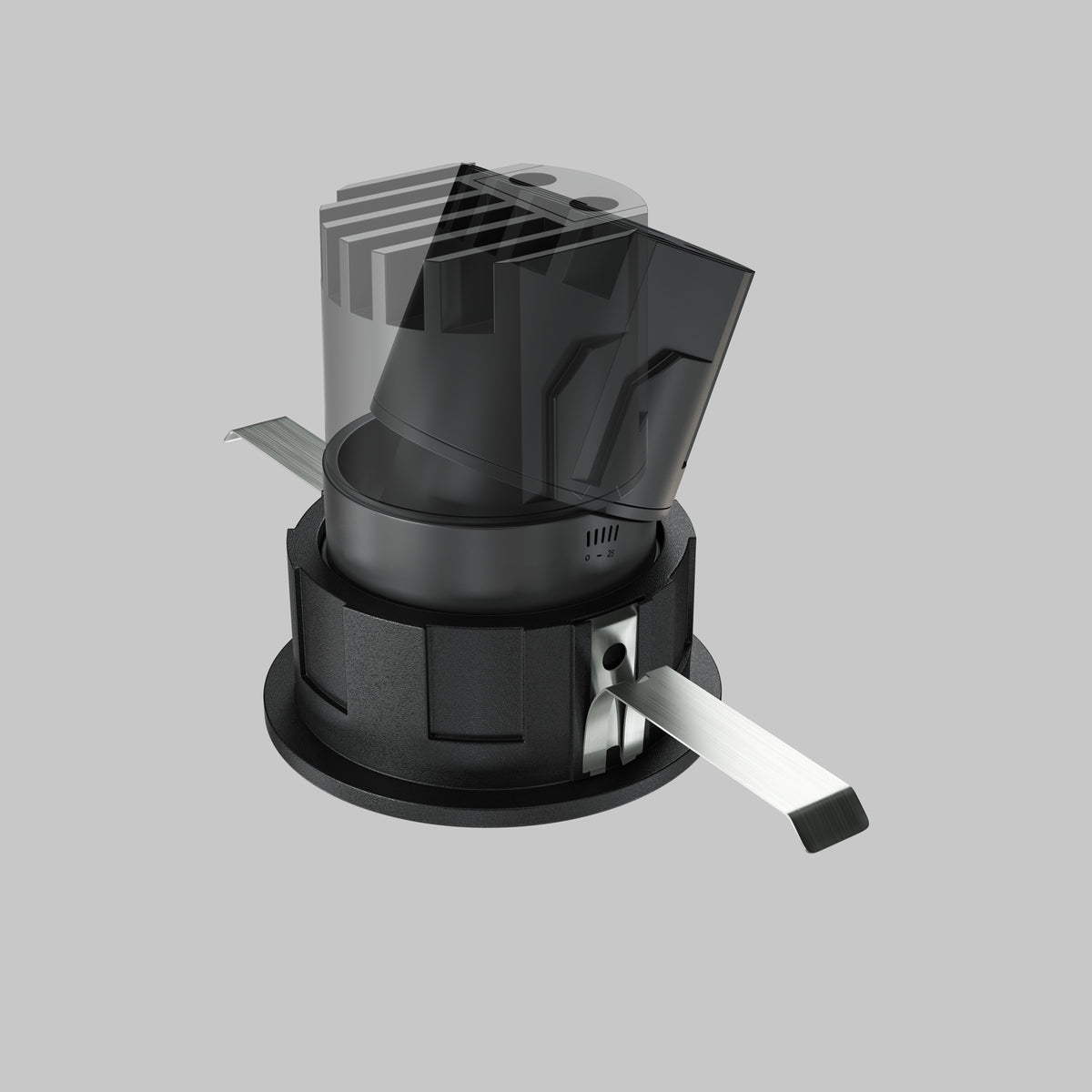 Światło punktowe Technical Wise IP20 x DL057-7W3K-B | Czarny