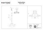 Światło punktowe Technical Yin IP20 x DL031-2-L8B | Czarny