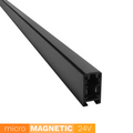 Szyna Magnetyczna Natynkowa UN5-C Micro Magnetic 100cm czarna | DML1541